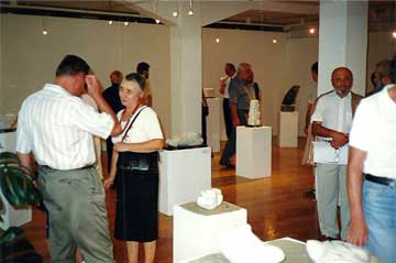 Sala del Museo Mora Ferenc, Exposición Sylvia Ramirez